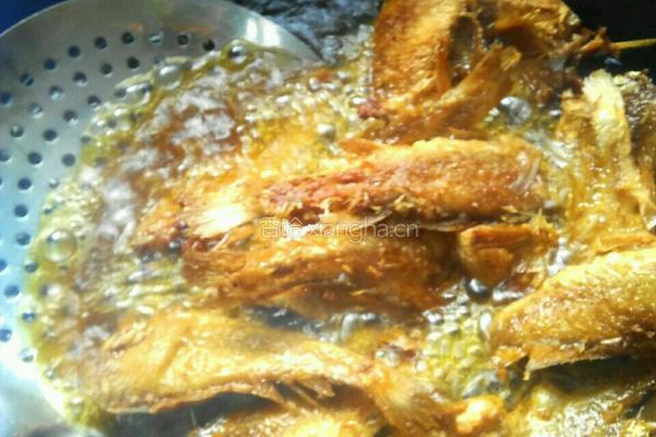 干炸黄花鱼的做法图解4