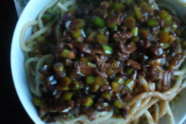 牛肉酱 热干面面的做法图解8