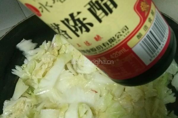 醋溜白菜的做法图解11