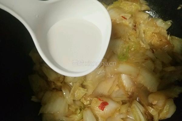 醋溜白菜的做法图解14