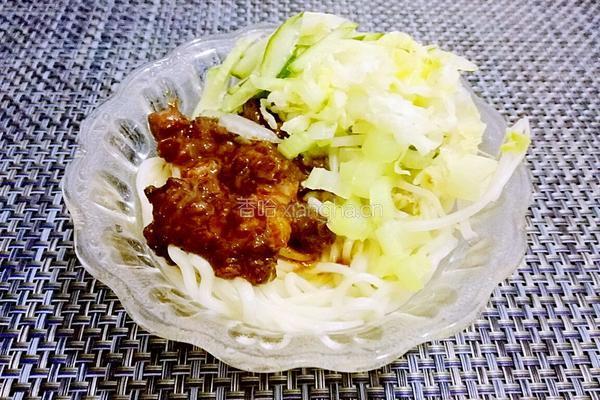 老北京炸酱面的做法图解9