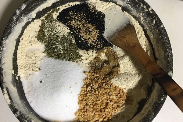 椒盐酥皮饼的做法图解4