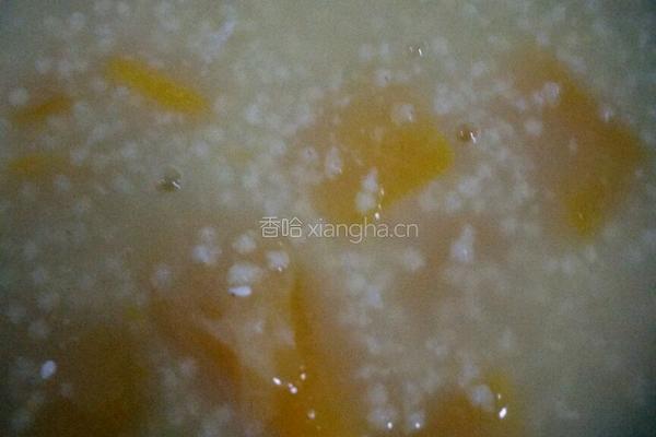 南瓜小米粥的做法图解8