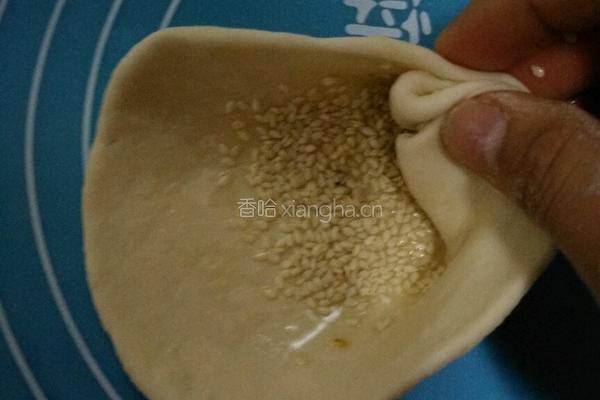 空心芝麻饼的做法图解10