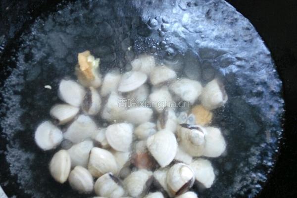沙白煮松蒿的做法图解5