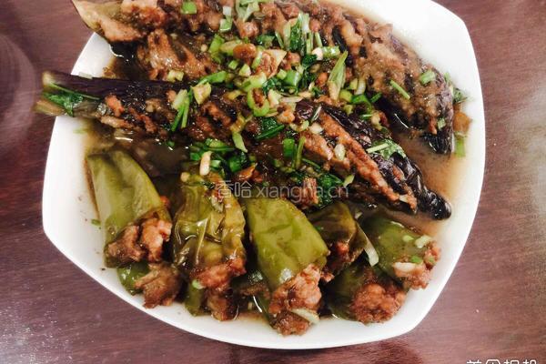 茄盒辣椒包的做法图解7