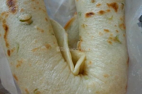 烙葱花饼的做法图解9