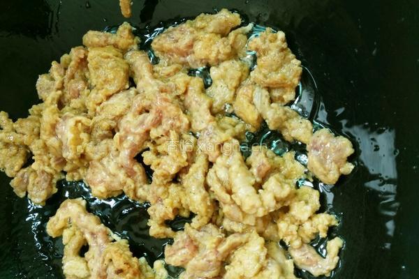 椒盐酥肉的做法图解5