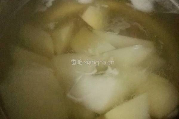 萝卜肉丸汤的做法图解4