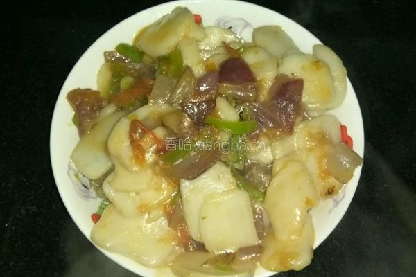 辣味粘糕的做法图解4