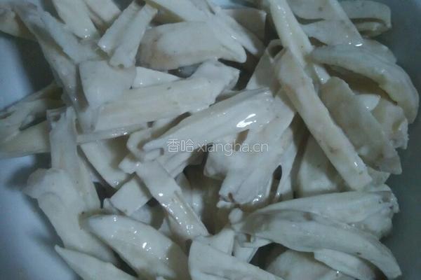 干炸莲菜条的做法图解4