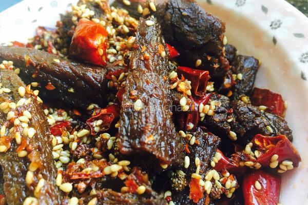 麻辣牛肉干