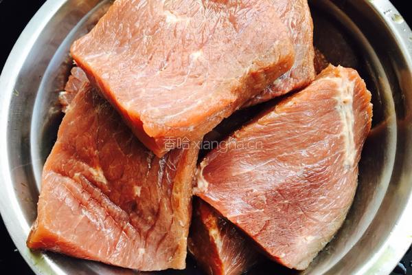 麻辣牛肉干的做法图解1