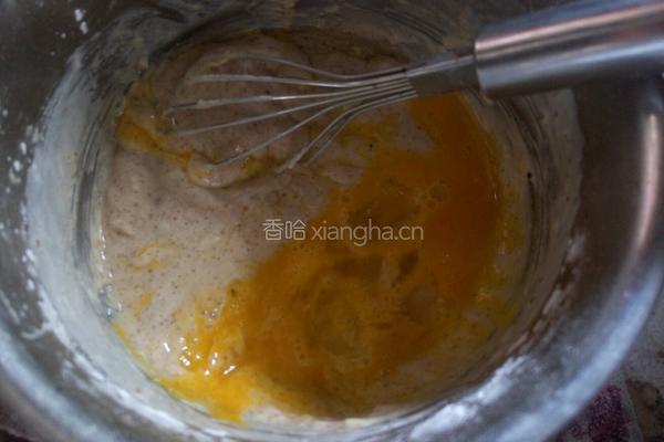 自制红糖马拉糕的做法图解5