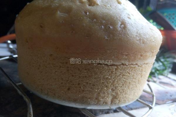 自制红糖马拉糕的做法图解14