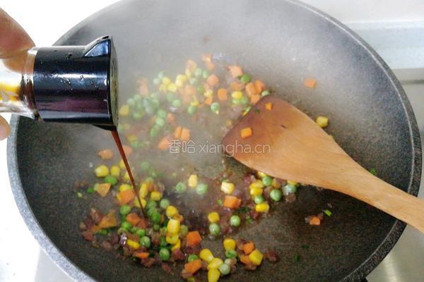微波炉焗饭的做法图解3