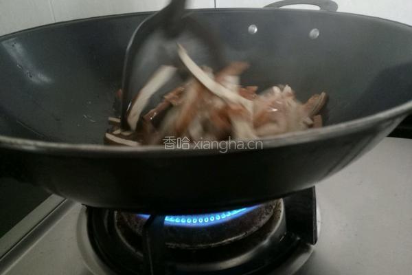 青椒炒香干的做法图解5