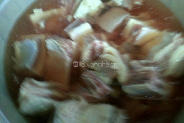 清炖羊排的做法图解4