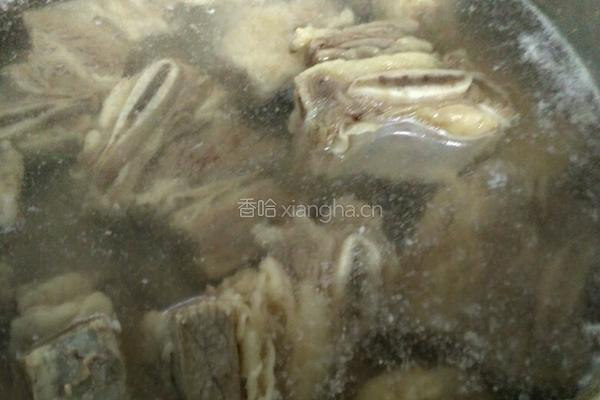 清炖羊排的做法图解9