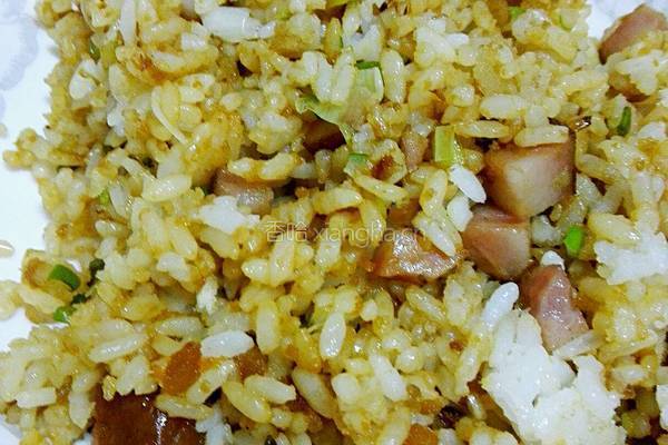 酱油炒饭（超级简单）的做法图解4
