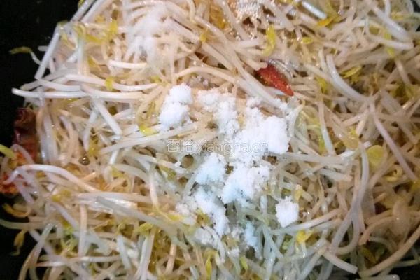 醋溜豆芽的做法图解4