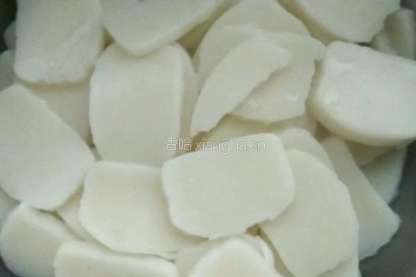 白糖拌粘糕的做法图解2