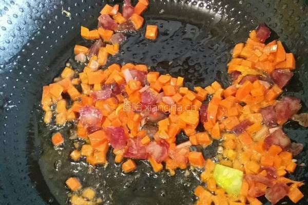 紫菜包炒饭的做法图解4