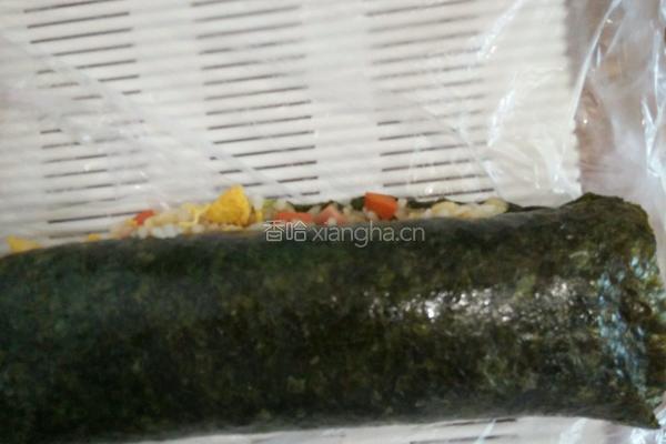 紫菜包炒饭的做法图解11