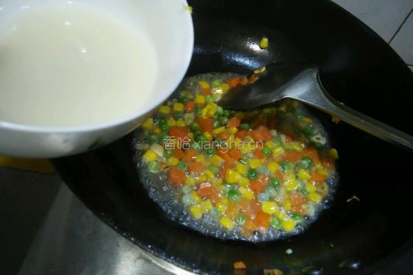 五彩娃娃菜的做法图解4