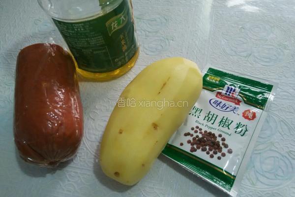 火腿风琴土豆的做法图解1