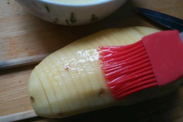 火腿风琴土豆的做法图解3