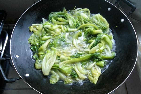 水煮生菜的做法图解3