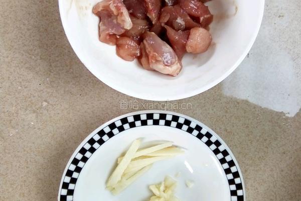 豆角炒肉片的做法图解2