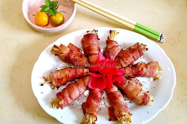 培根金针的做法图解6