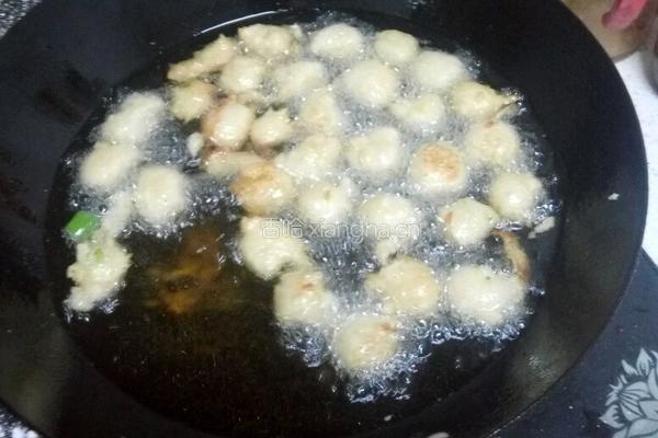 油炸 馍丸子的做法图解5