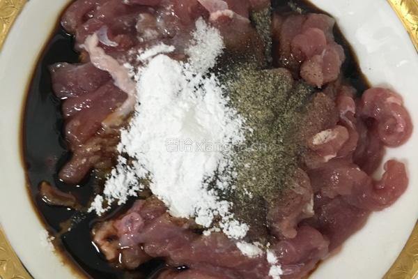 葱爆羊肉的做法图解3