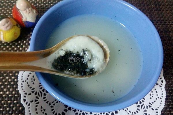黑芝麻汤圆