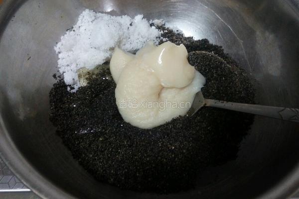黑芝麻汤圆的做法图解5
