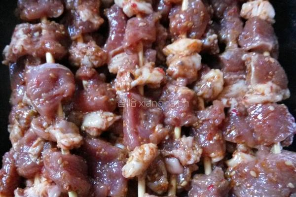 美味羊肉串的做法图解4