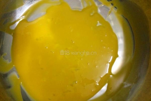 8寸红豆戚风蛋糕的做法图解2
