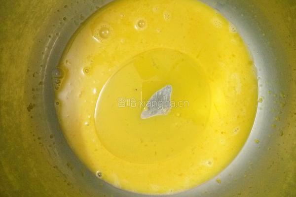 8寸红豆戚风蛋糕的做法图解4