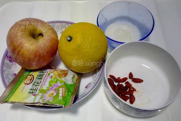 水果藕粉羹的做法图解1