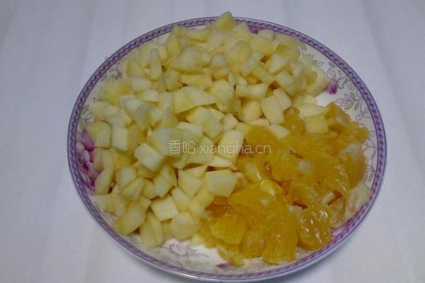 水果藕粉羹的做法图解2