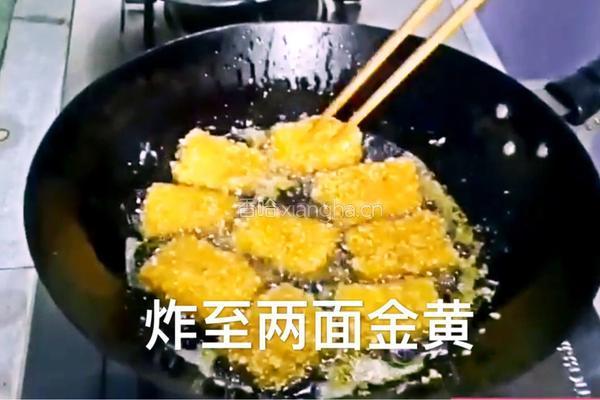 香辣炸豆腐的做法图解6