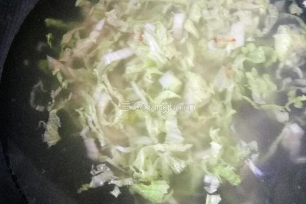 蔬菜鸡蛋龙须面的做法图解5