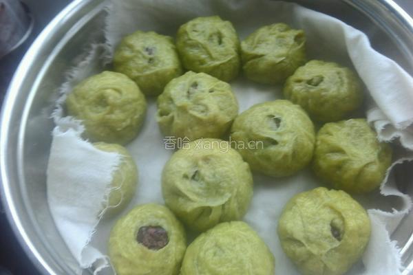 春色满餐桌之小小豆沙包的做法图解7