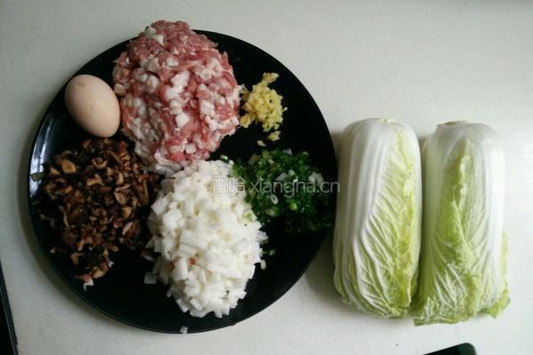 肉卷娃娃菜的做法图解1