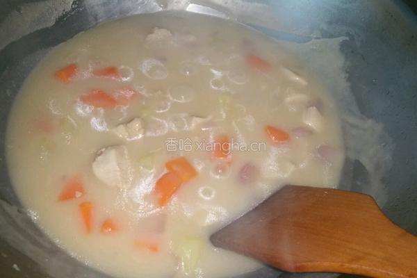 奶香盖饭的做法图解9