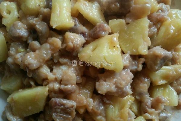 菠萝咕噜肉（简易版）的做法图解7