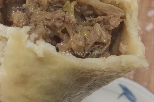 羊肉白菜蒸包的做法图解5